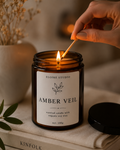 Amber Veil™ | Luxury Soy Candle